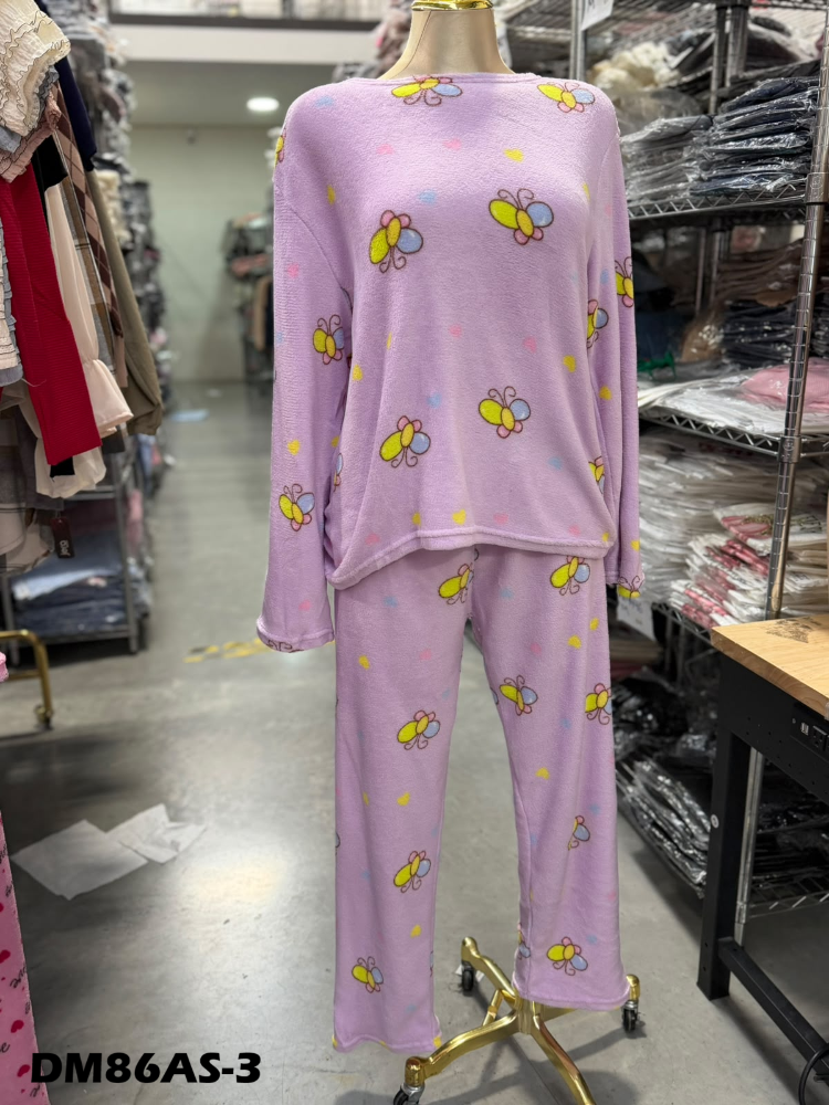PIJAMA AFELPADA OSITOS DM86AS