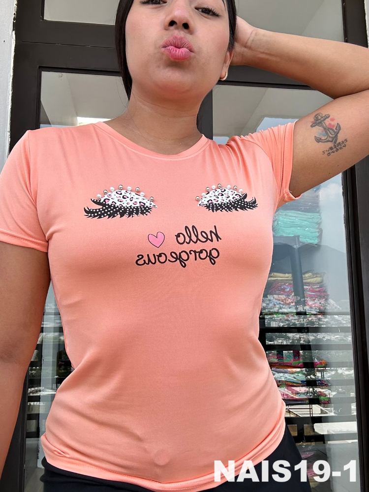 Blusa Pestañas NAIS19