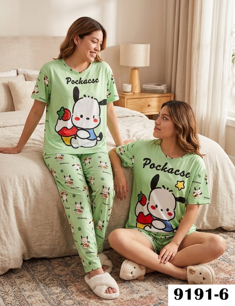 PIJAMA VIRAL 4 PIEZAS 9191