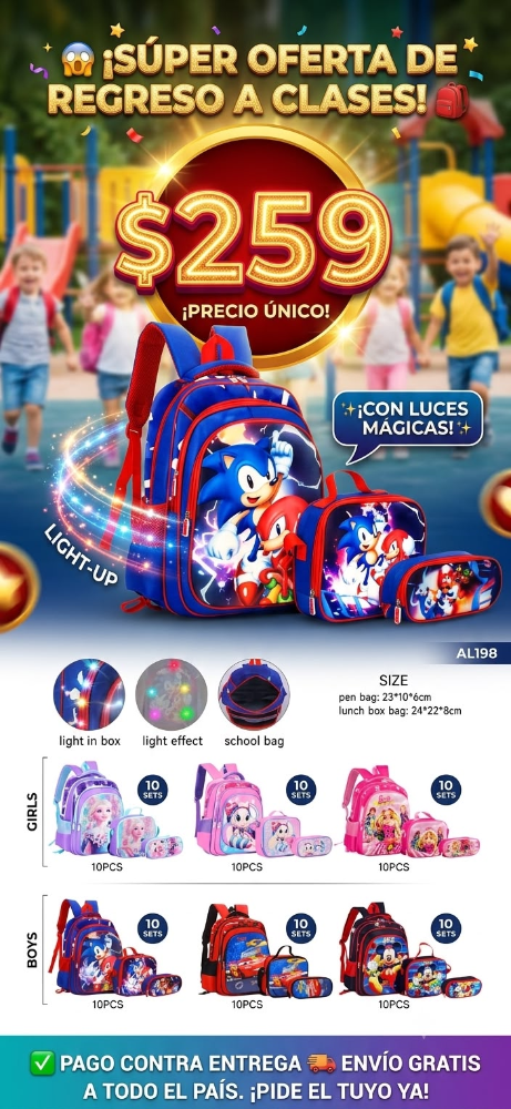 SET ESCOLAR AL198