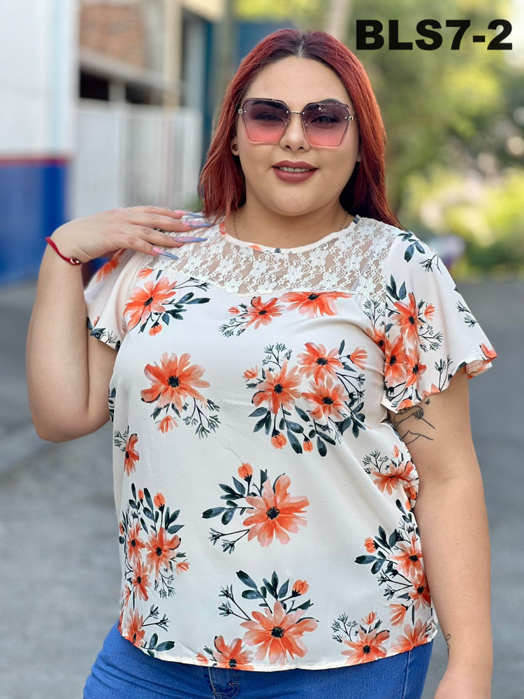 Blusa Temporada Flores BLS7