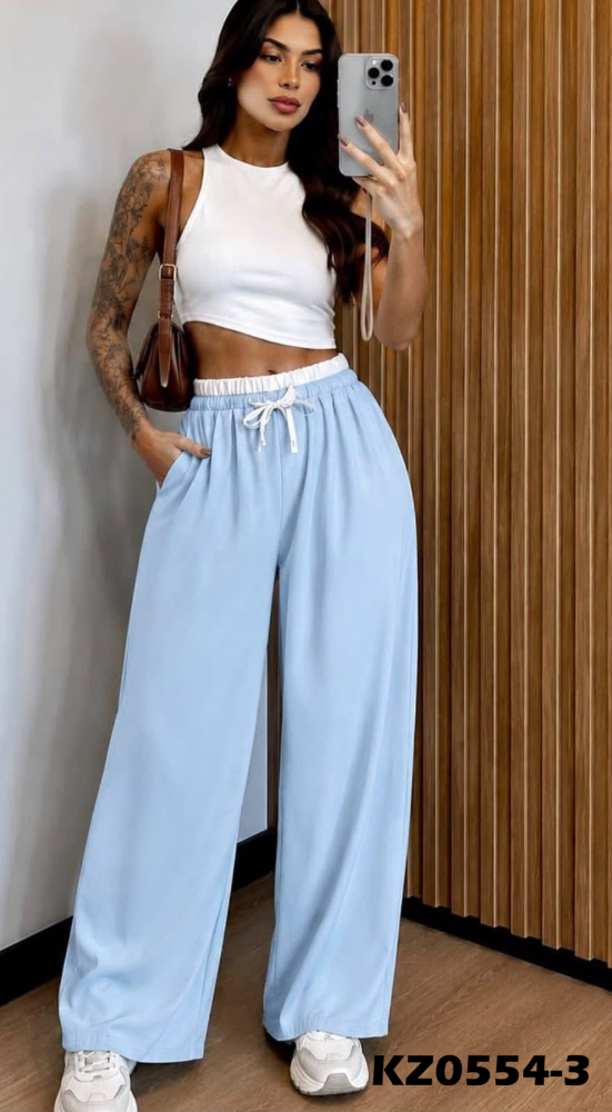 PANTALON HOLGADO CIELO KZ0554