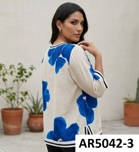 BLUSA AMPLIA CARMEN AR5042