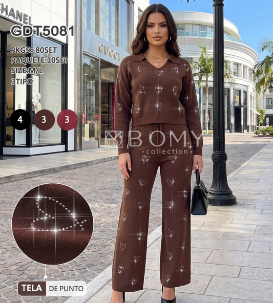 CONJUNTO CORAZONES GDT5081