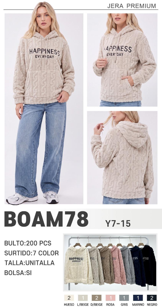 SUDADERA FABIOLA BOAM78