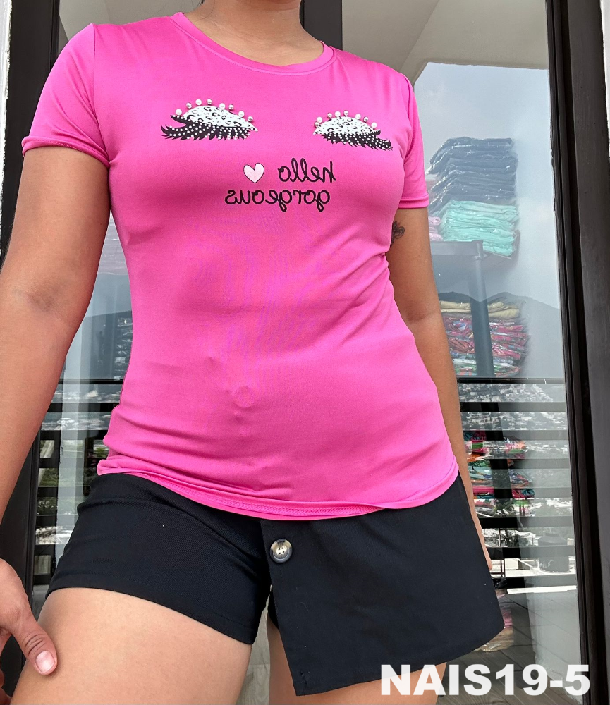 Blusa Pestañas NAIS19
