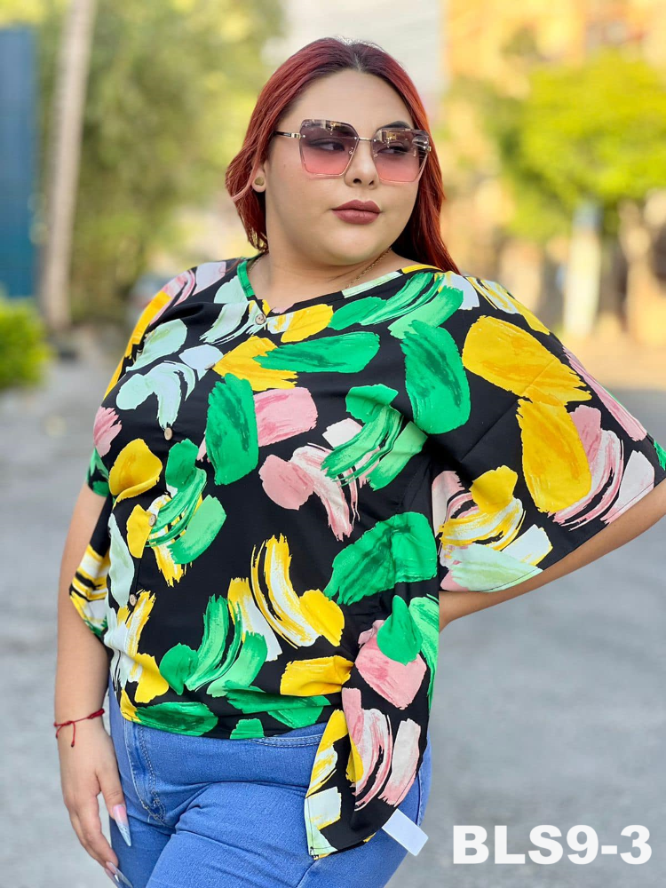 Blusa Temporada formas irregulares