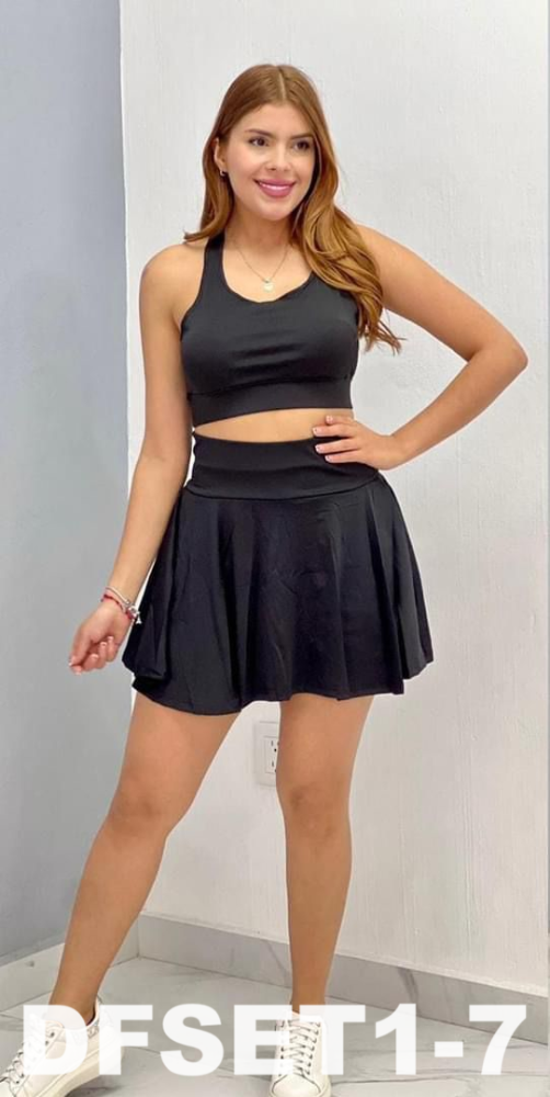 Conjunto deportivo de falta y top DFSET1