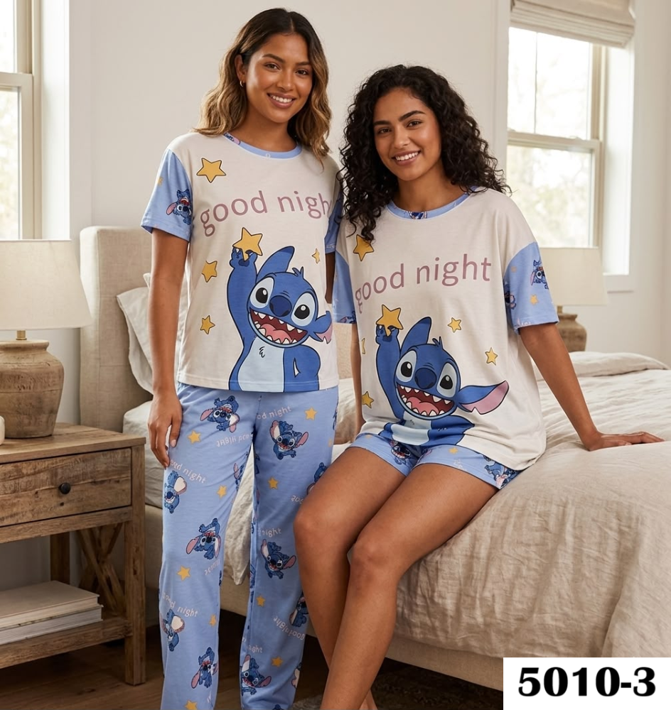 PIJAMA VIRAL 4 PIEZAS 5010