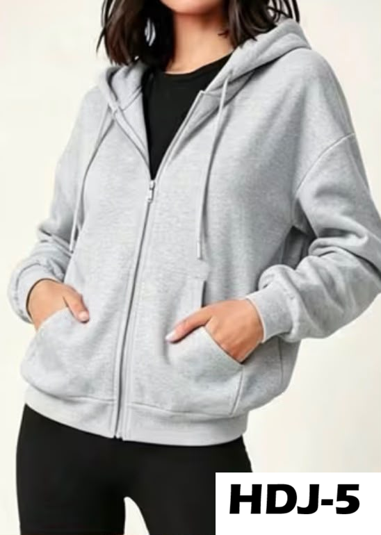 SUDADERA CON CIERRE HDJ