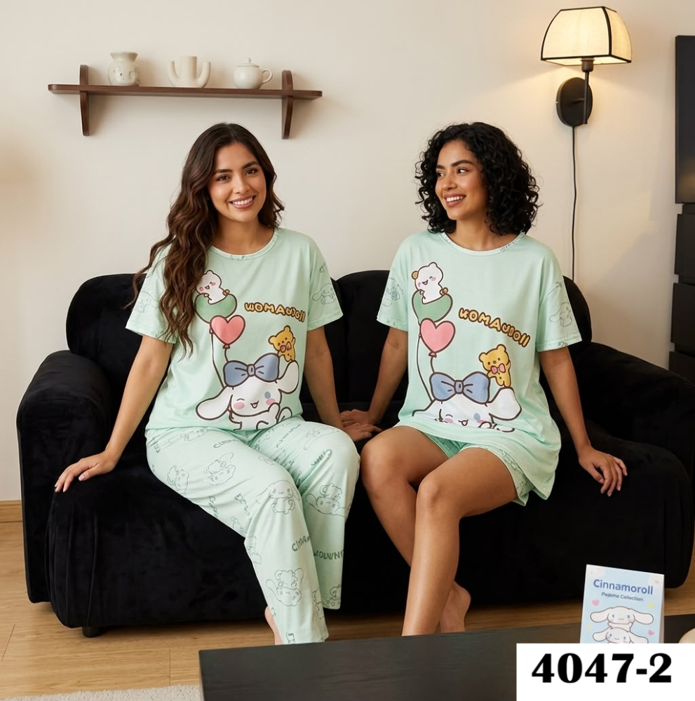 PIJAMA VIRAL 4 PIEZAS 4047