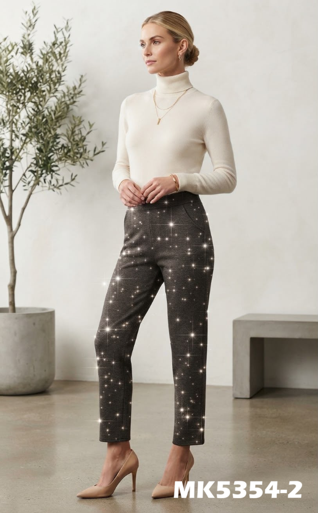 PANTALON JASPEADO MIA MK5354