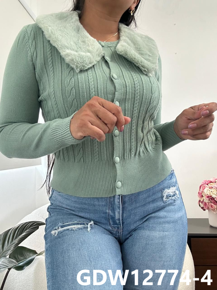 BLUSA CARDIGAN ELEGANTE GDW12774