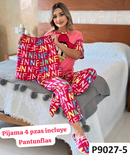 Pijama 4 Piezas P9027