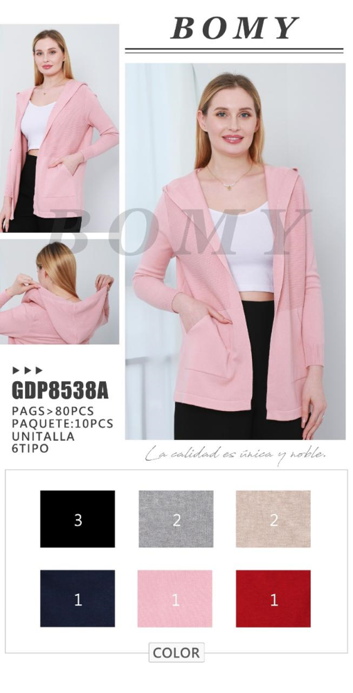 CARDIGAN BASICO GDP8538A