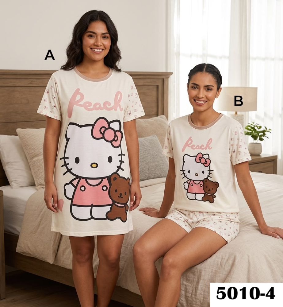 PIJAMA VIRAL 4 PIEZAS 5010