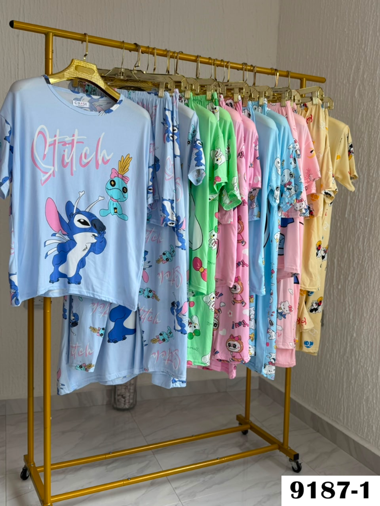 PIJAMA VIRAL 4 PIEZAS 9187