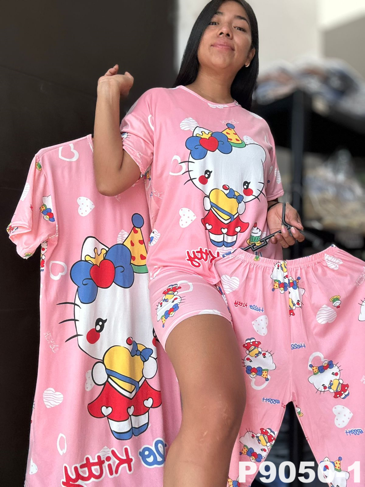 PIJAMA 4 PIEZAS BATA 9050