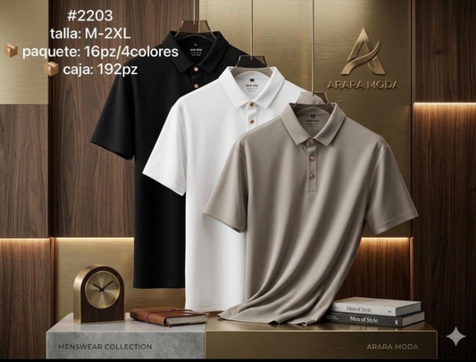 PLAYERA POLO MARCO 2203
