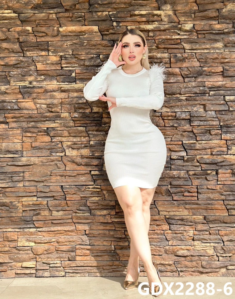 VESTIDO DIAMANTE GDX2288