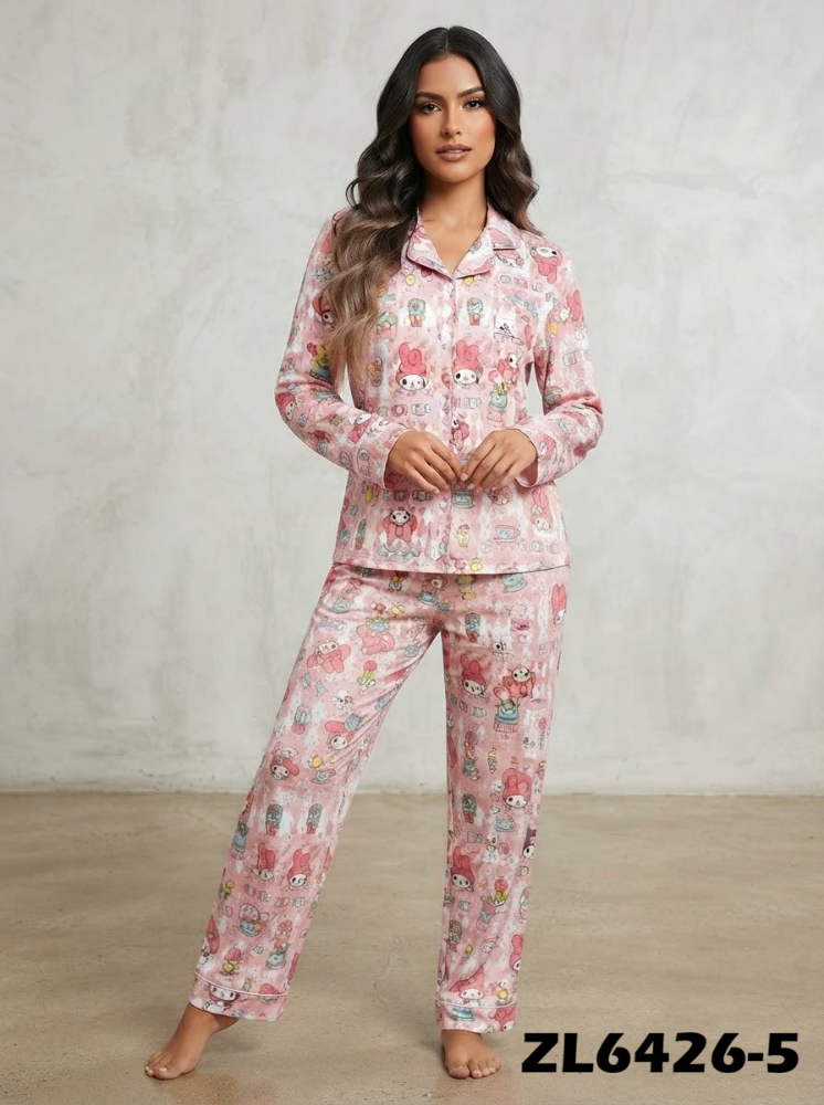 PIJAMA CAMISERA PERSONAJES ZL6426