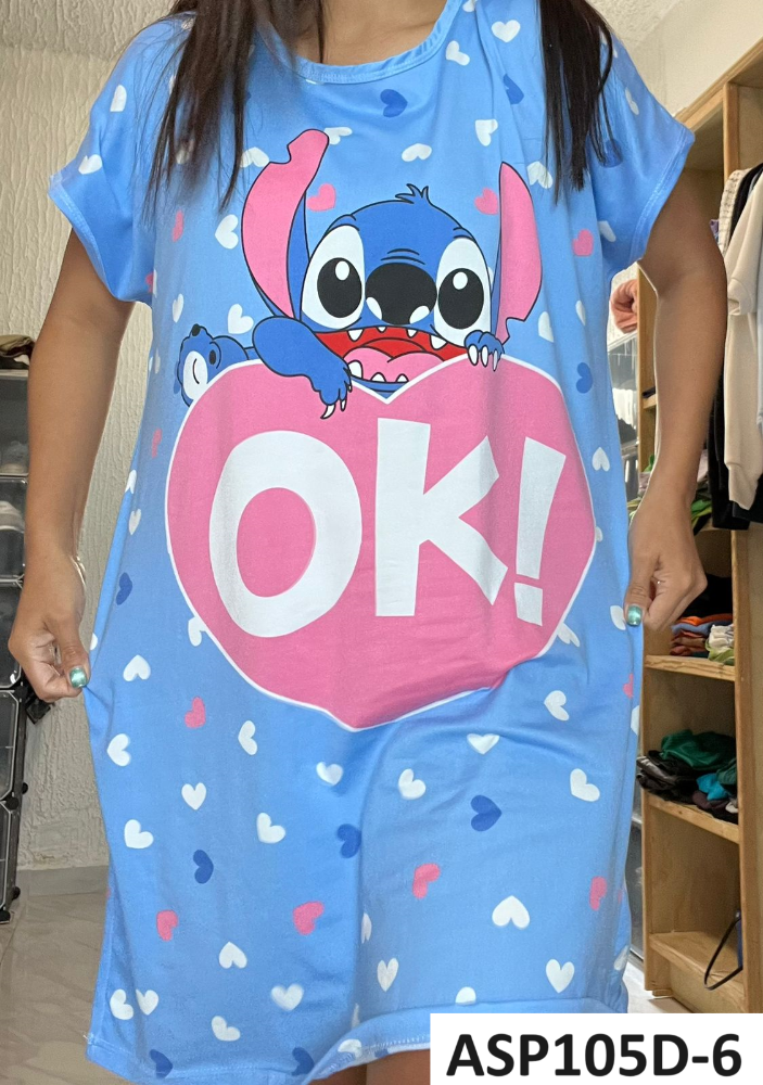 Bata Pijama Yeri ASP105D Stichs