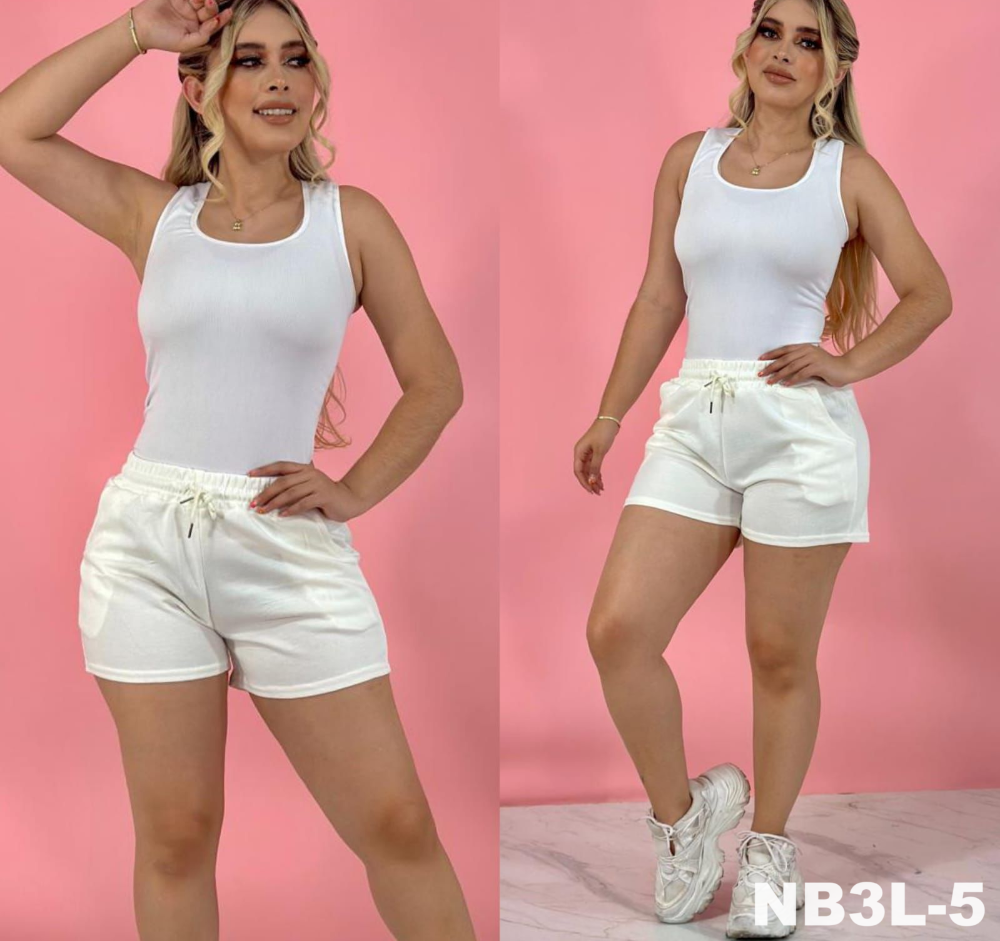 Short Bolsas NB3L Liso