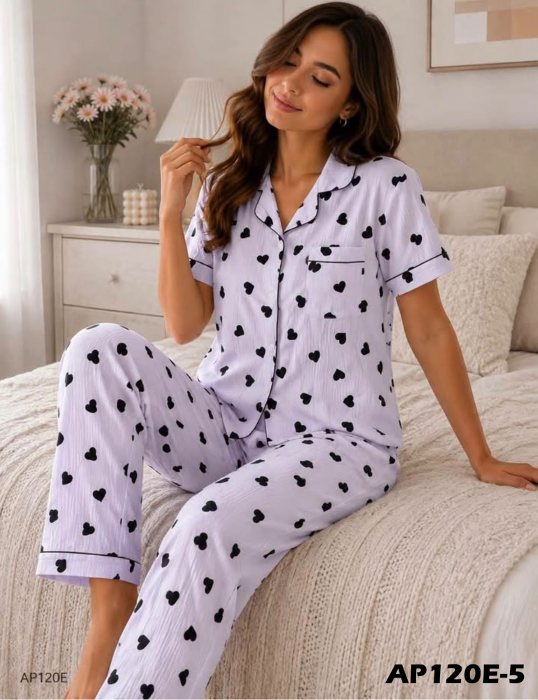 PIJAMA CAMISERA OSITOS AP120E