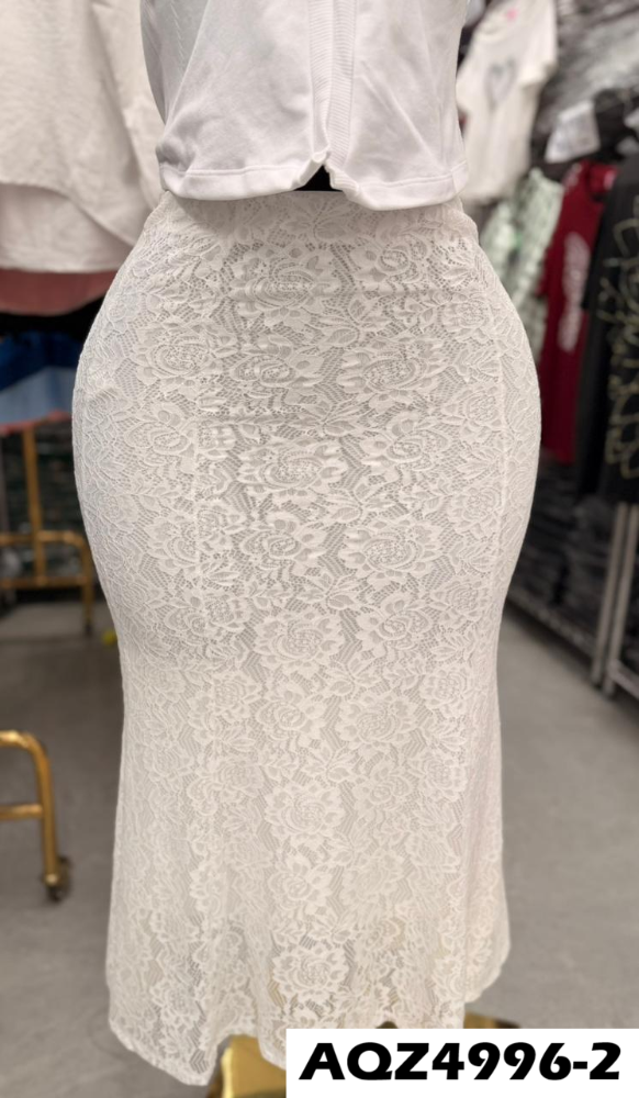 FALDA ENCAJE TENDENCIA AQZ4996