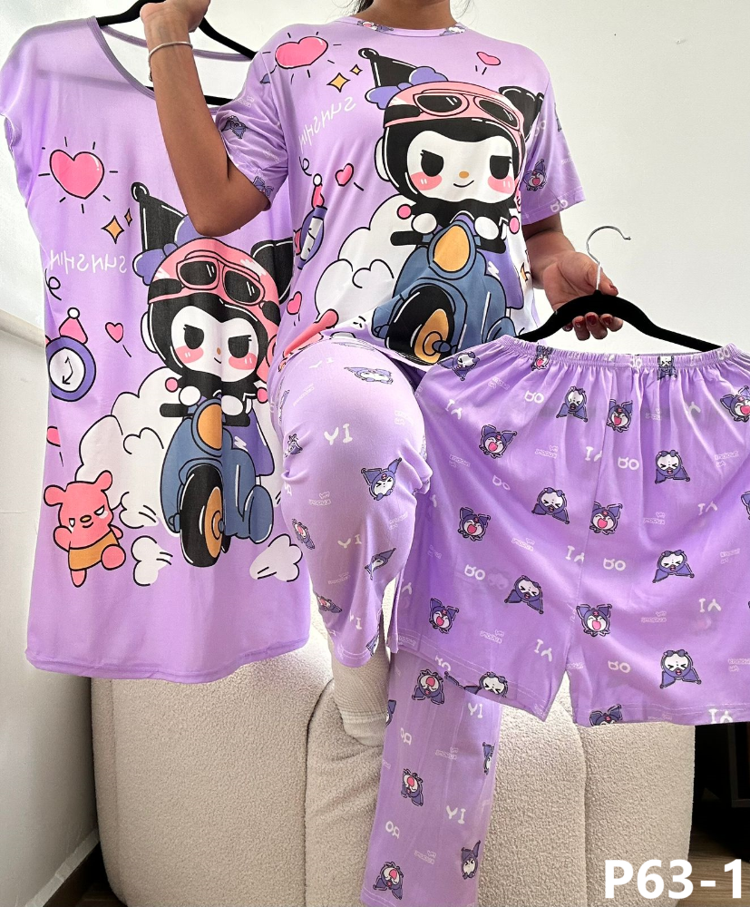 PIJAMA 4 PIEZAS BATA 63