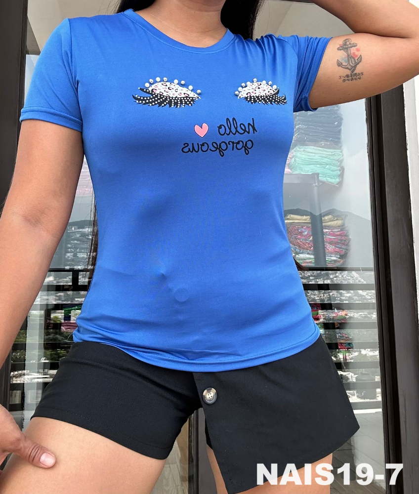 Blusa Pestañas NAIS19
