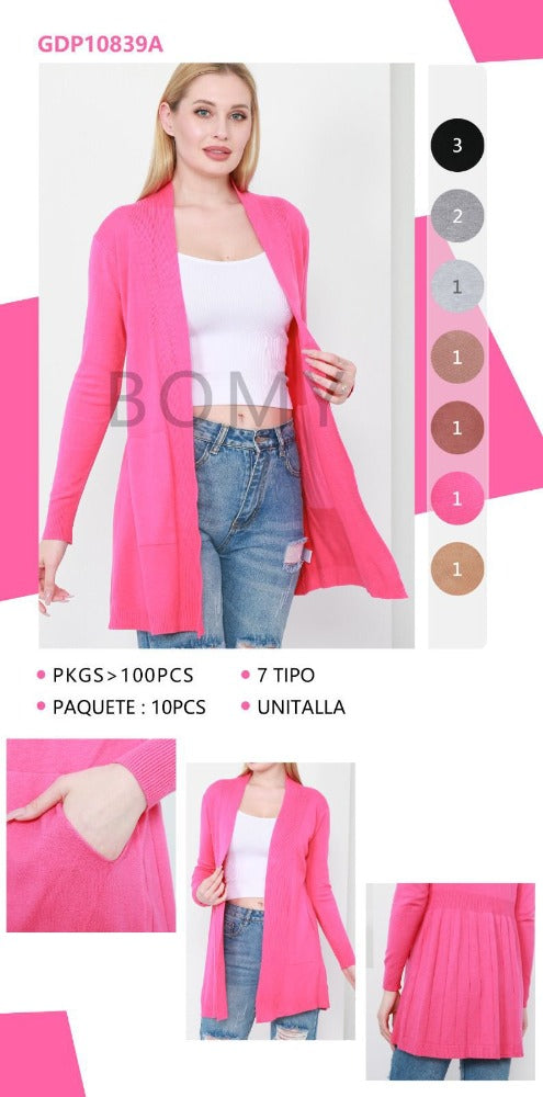 CARDIGAN BASICO GDP10839A