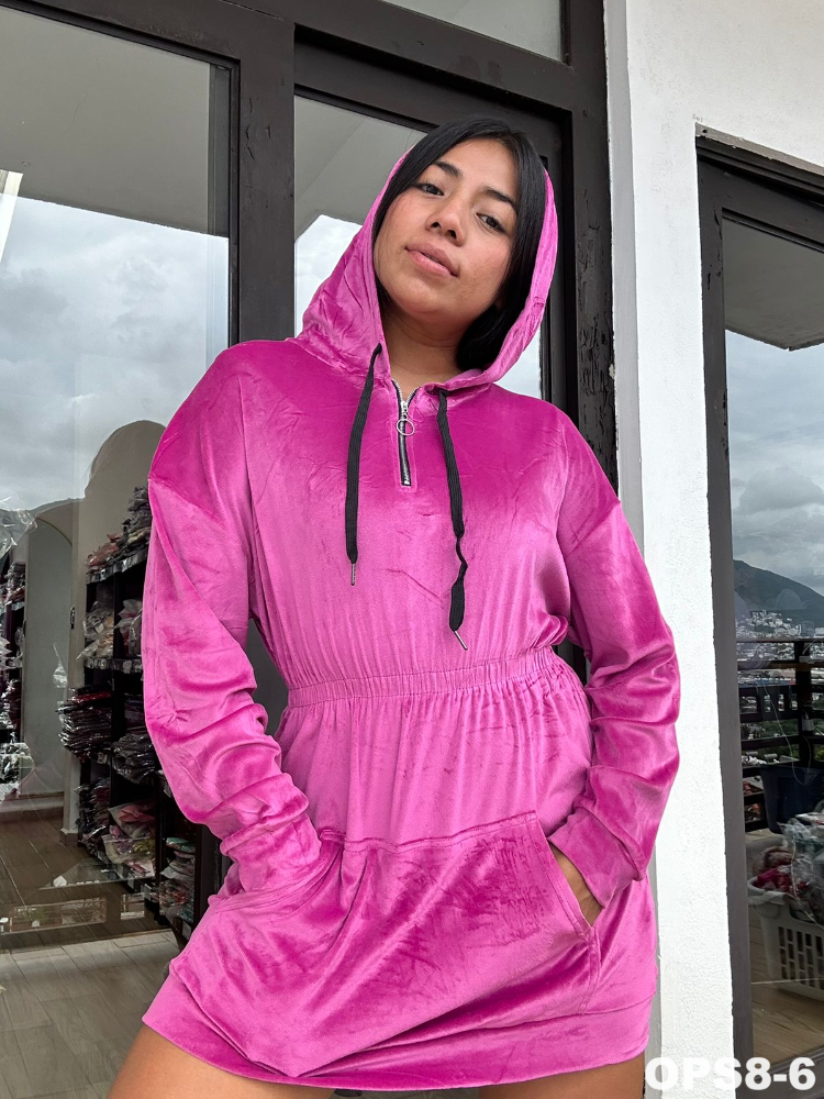 VESTIDO TERCIOPELO OPS8