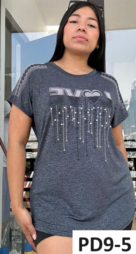 Blusa Piedras Love PD9