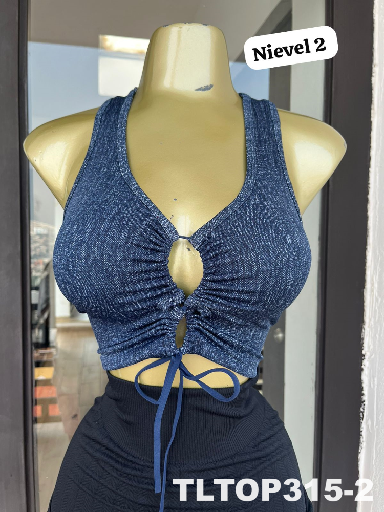 BLUSA 2X99 TLTOP315 MEZCLILLA