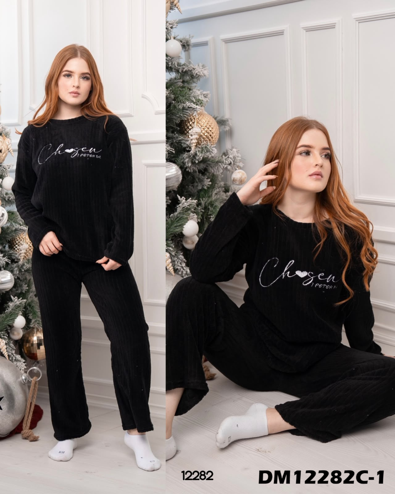 PIJAMA AFELPADA NUBE DM12282C