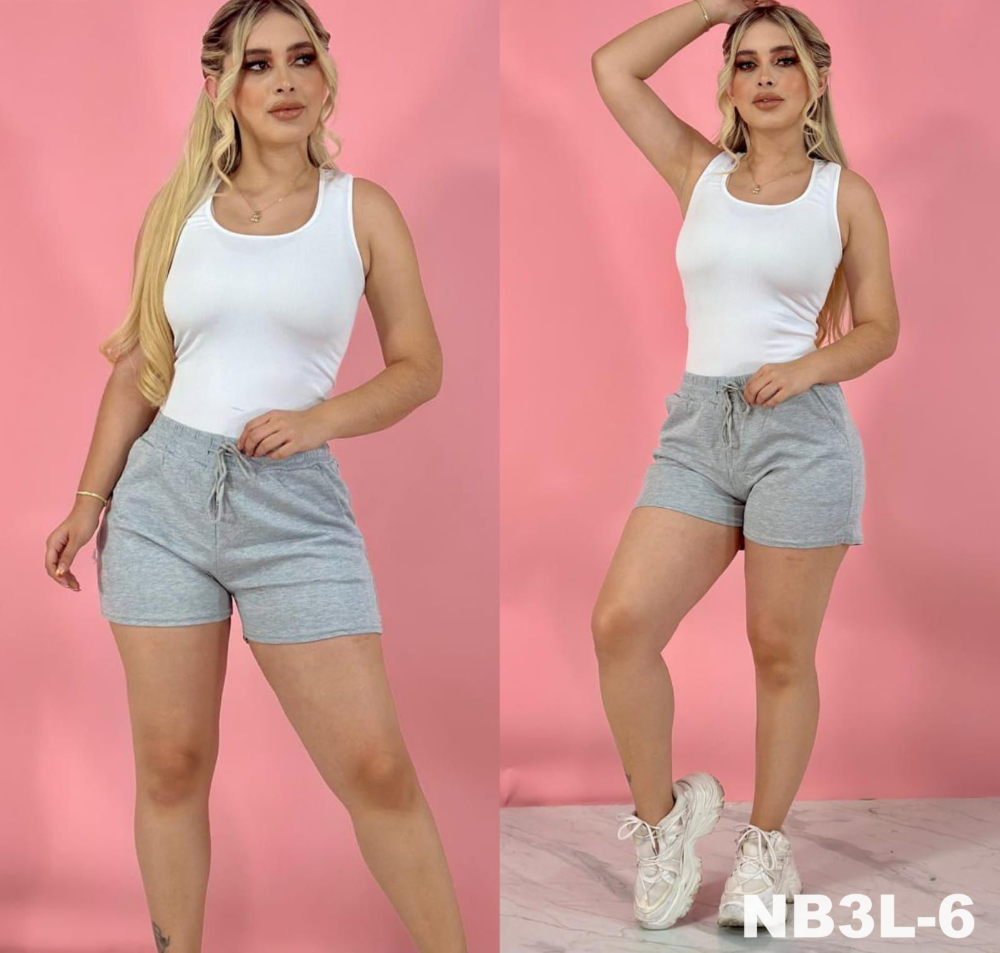 Short Bolsas NB3L Liso