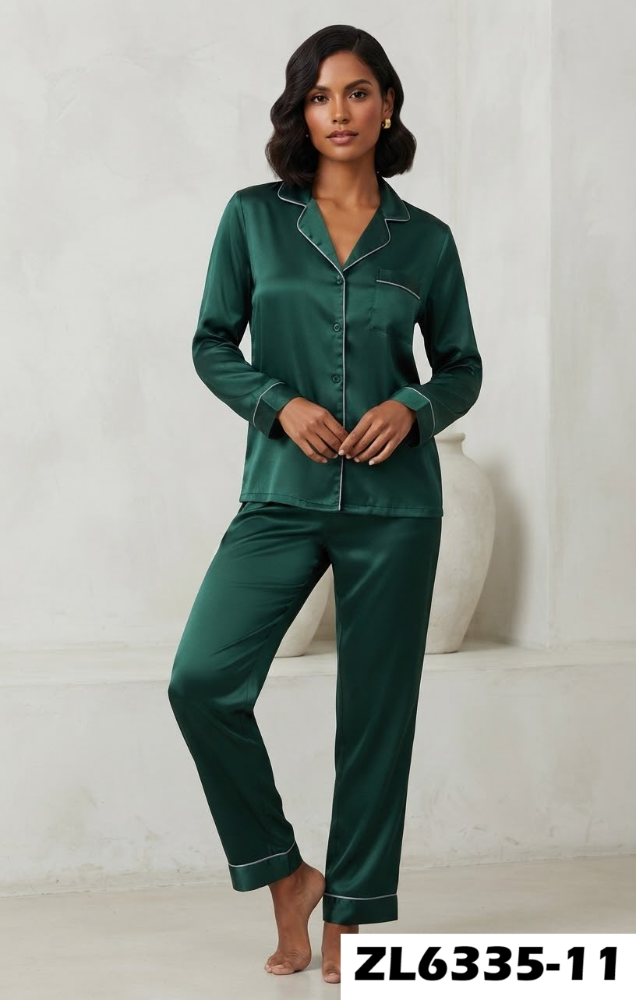PIJAMA SATEN SLIK ZL6335
