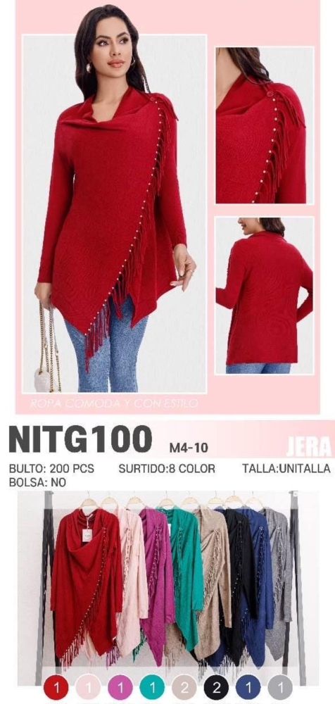 CARDIGAN BASICO NITG100