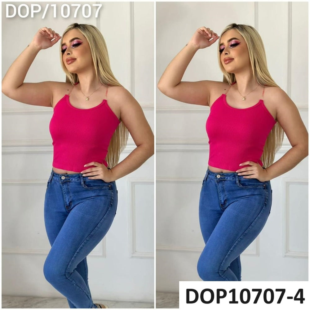 Blusa 2x99 Tirantes Transparentes