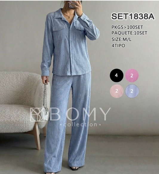 SET CAMISERO SET1838A