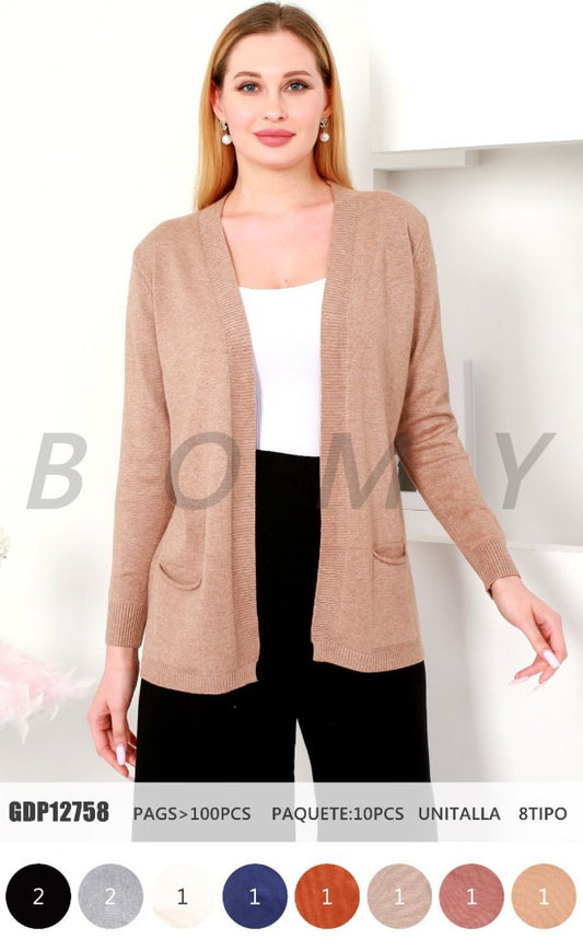 CARDIGAN BASICO GDP12758