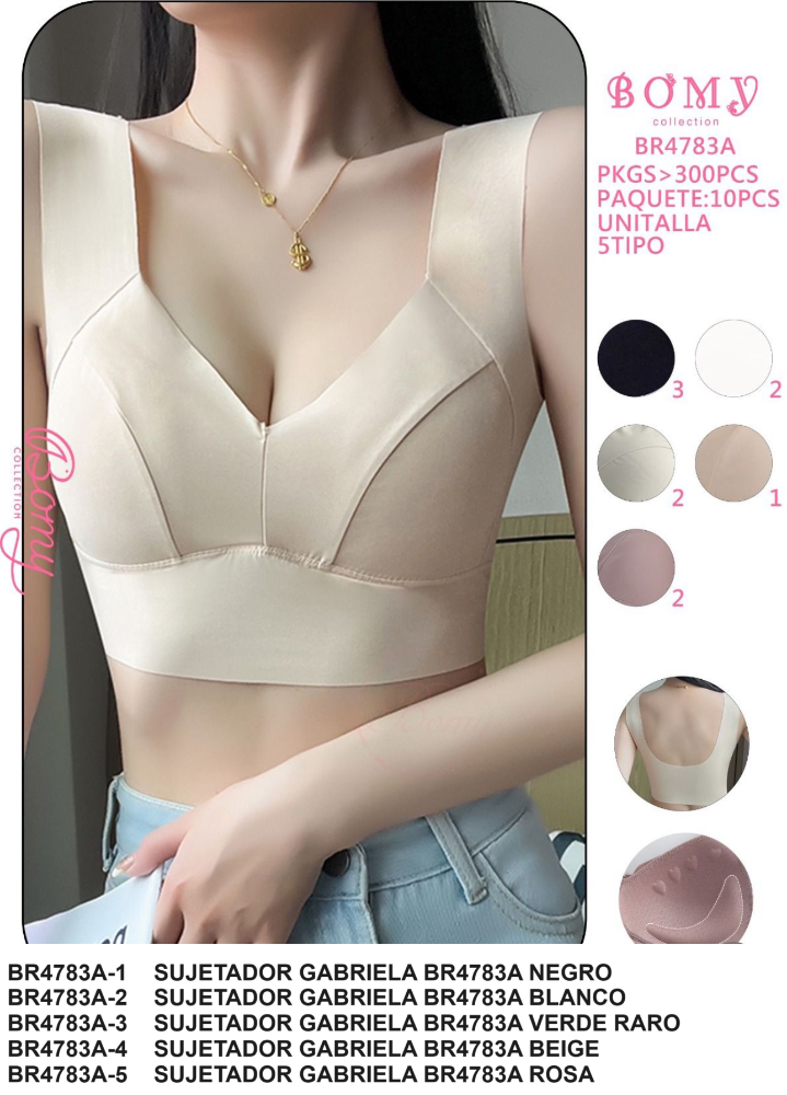 SUJETADOR BLUSA GABRIELA BR4783A