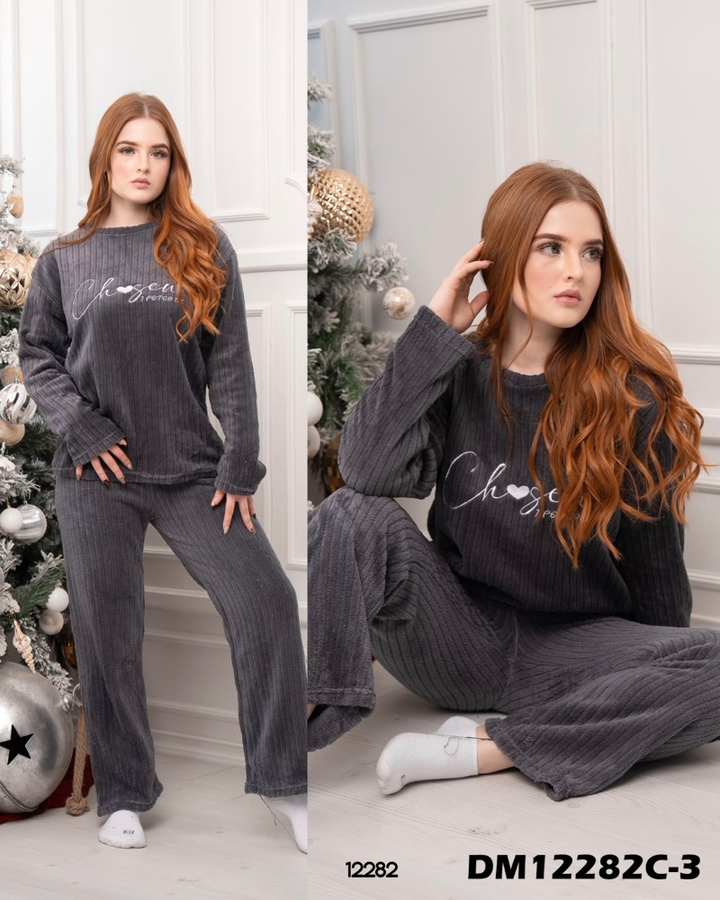 PIJAMA AFELPADA NUBE DM12282C