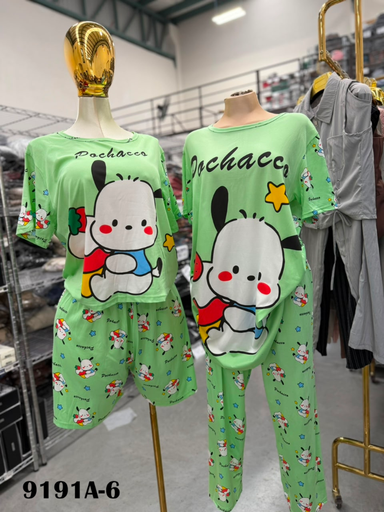 PIJAMA VIRAL 4 PIEZAS 9191A