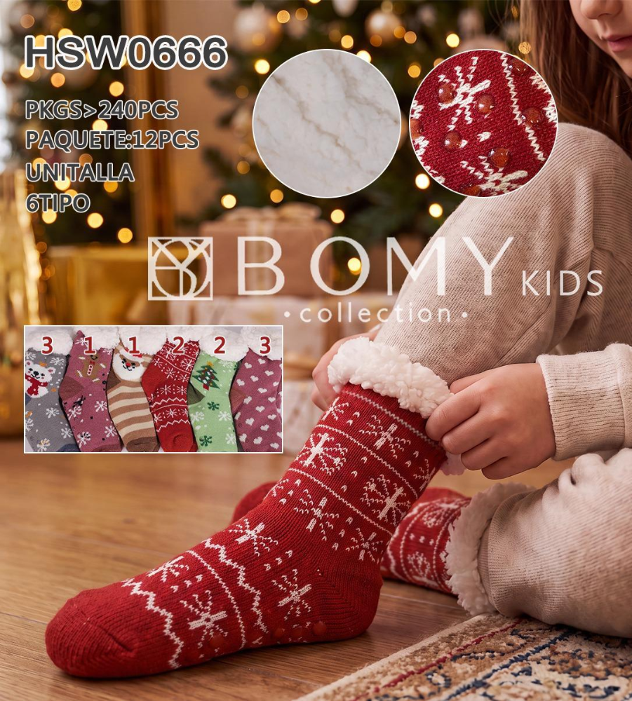 CALCETAS NAVIDEÑAS HSW0666