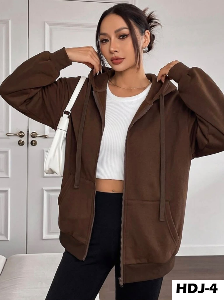 SUDADERA CON CIERRE HDJ