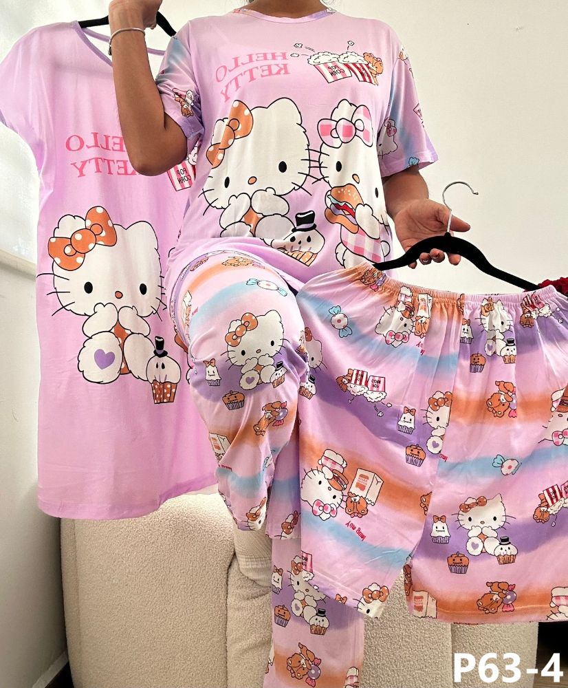 PIJAMA 4 PIEZAS BATA 63