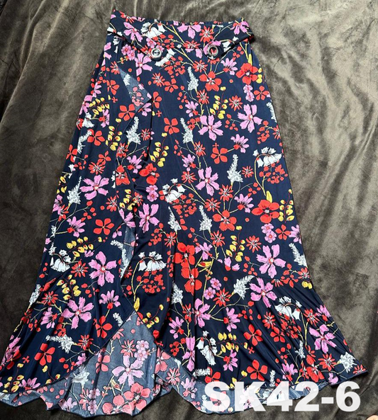 Falda Mini Flores SK42