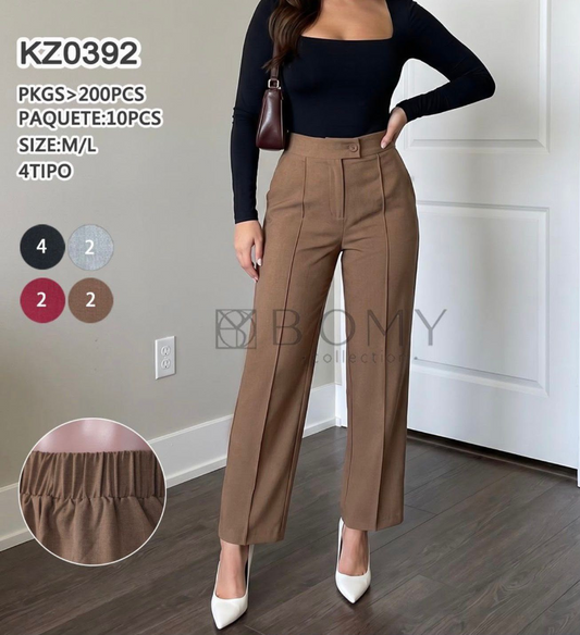 PANTALON FORMAL CAMEL KZ0392